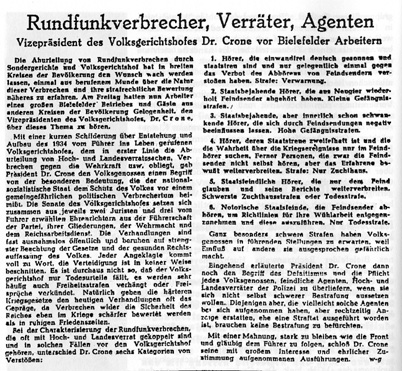 Westfälische Neueste Nachrichten vom 5./6. August 1944