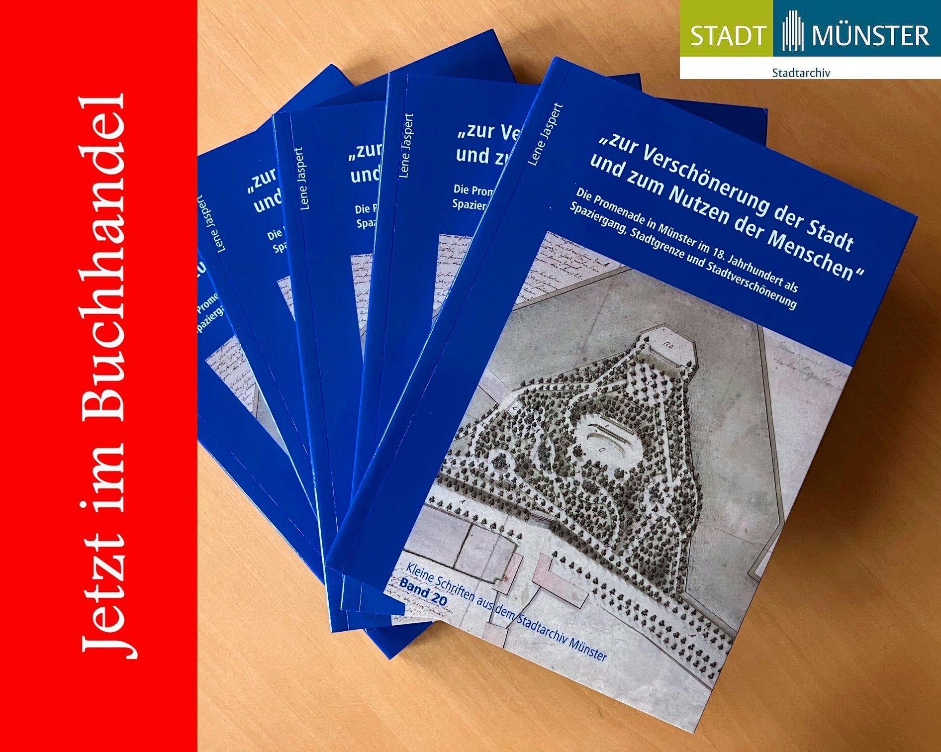 Titel von Jasperts Buch zur Promenade