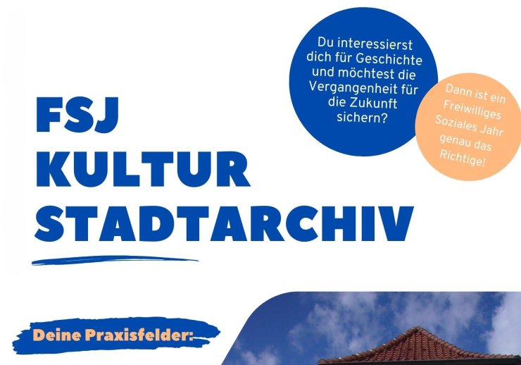 FSJ Kultur im Stadtarchiv Lemgo