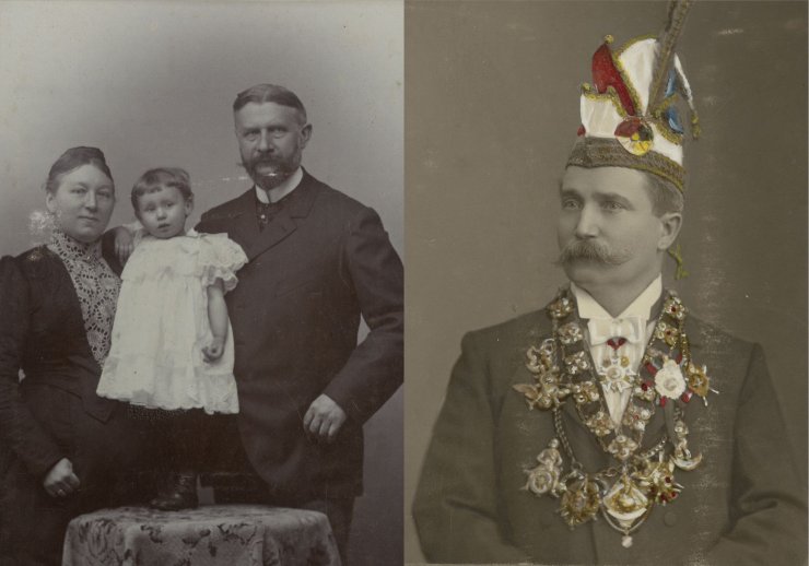 Fotos von bekannten und unbekannten Jülicherinnen und Jülichern