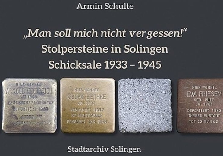 Buchcover Stolpersteine und Schicksale 1933-1945
