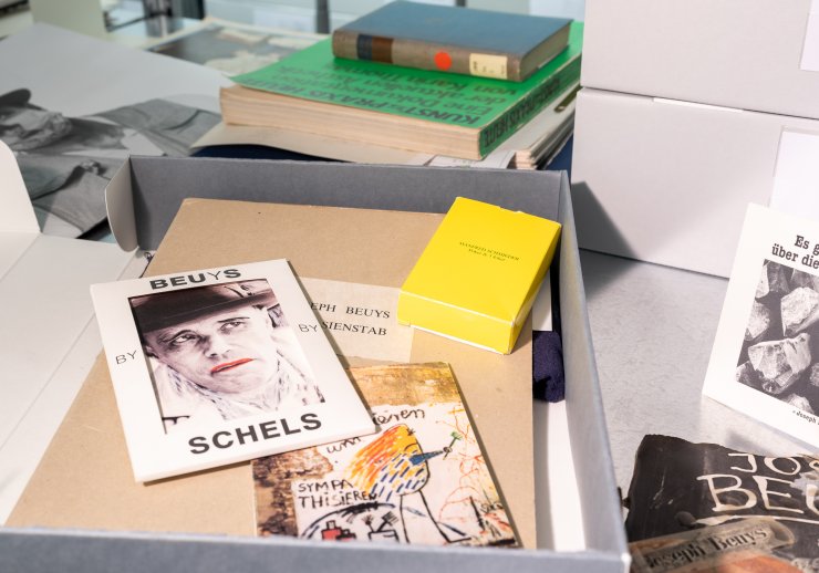Archival material on Joseph Beuys